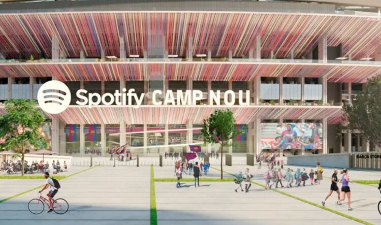 Spotify ซื้อสิทธิ์การตั้งชื่อสนามสโมสรฟุตบอลบาร์เซโลนา